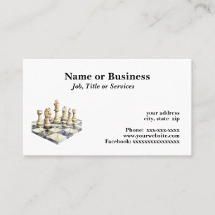 Chessboard Business Card