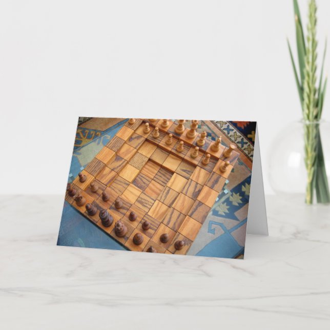 Chessboard card (Front)