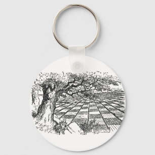 Chessboard Keychain