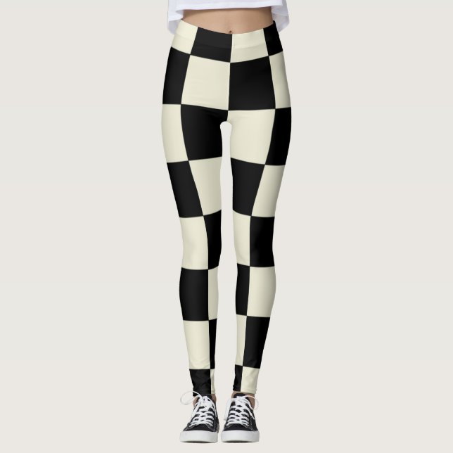 Chessboard lecnm leggings (Front)