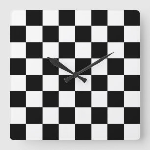 Chessboard Square Wall Clock