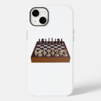 Chessboard with chessmen