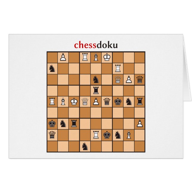 chessdoku (Front Horizontal)