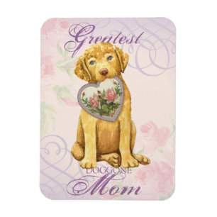 Chessie Heart Mom Magnet