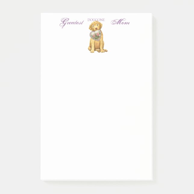 Chessie Heart Mom Post-it Notes (Front)