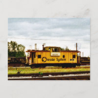 Chessie System Caboose at Toledo, OH 1996