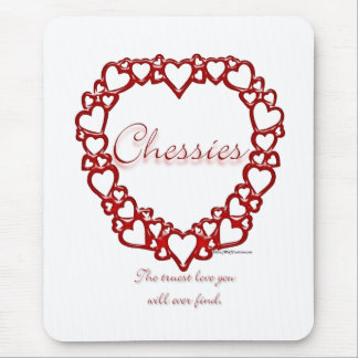 Chessie True Love Mouse Pad