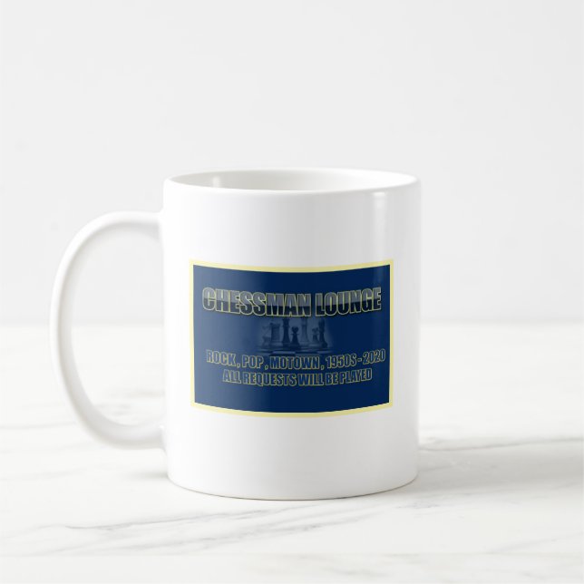 Chessman Lounge Coffee Mug (Left)
