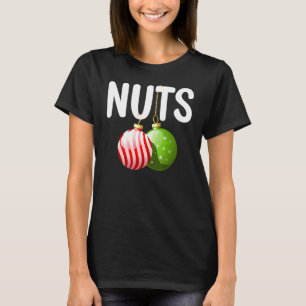 Chest Nuts Chestnuts Christmas Couples Nuts T-Shirt