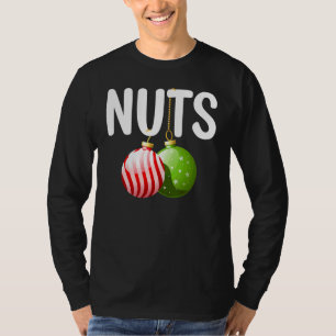 Chest Nuts Chestnuts Christmas Couples Nuts T-Shirt