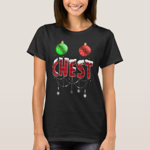 Chest Nuts Christmas  Matching Couple Chestnuts 1 T-Shirt