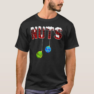 Chest Nuts Christmas T Matching Couple Chestnuts T-Shirt