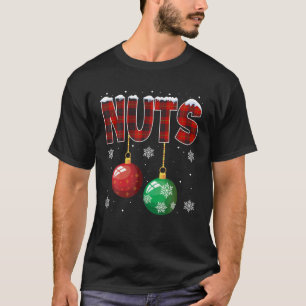 Chest Nuts Christmas T Matching Couple Chestnuts T-Shirt