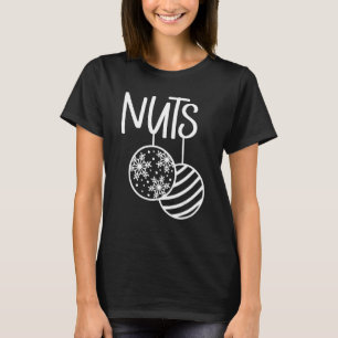 Chest Nuts Christmas T Shirt Matching Couple Chest