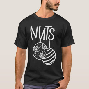 Chest Nuts Christmas T Shirt Matching Couple Chest
