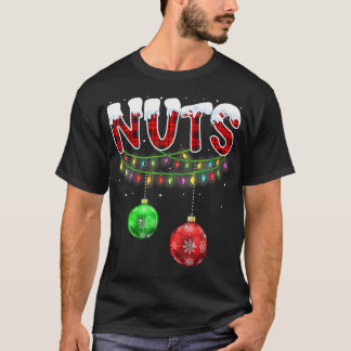 Chest Nuts Christmas T Shirt Matching Couple Chest
