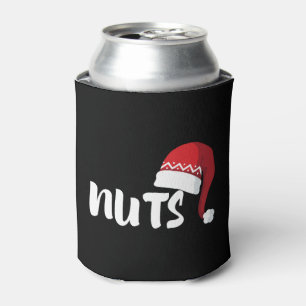 Chest Nuts Couples Christmas Couple Christmas Coup Can Cooler