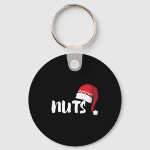 Chest Nuts Couples Christmas Couple Christmas Coup Keychain
