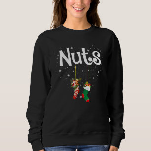 Chest Nuts Couples Christmas Socks Matching Chestn Sweatshirt