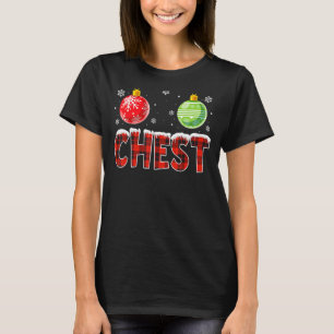 Chest Nuts Matching Chestnuts Christmas Couples C T-Shirt