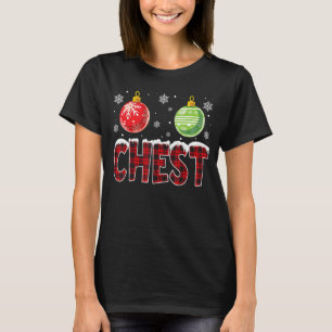Chest Nuts Matching Chestnuts Christmas Couples C T-Shirt