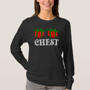 Chest Nuts Matching Chestnuts Christmas Couples Fu T-Shirt