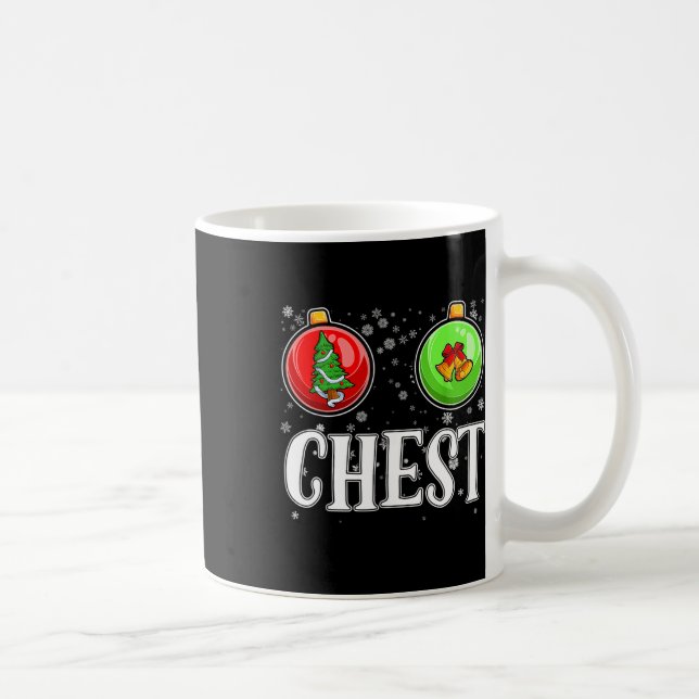 Chest Nuts Matching Chestnuts Christmas Couples Nu Coffee Mug (Right)