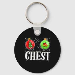 Chest Nuts Matching Chestnuts Christmas Couples Nu Keychain
