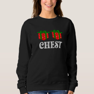 Chest Nuts Matching Chestnuts Christmas Couples Wo Sweatshirt