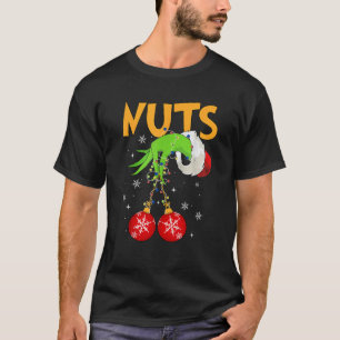Chest Nuts Matching Chestnuts Christmas Snow Coupl T-Shirt