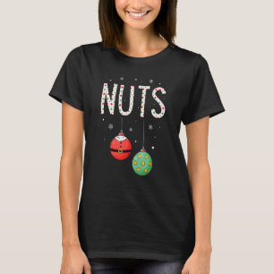 Chest Nuts Matching  Christmas Couples Chestnuts T-Shirt