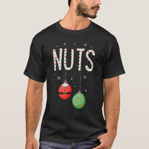 Chest Nuts Matching Christmas Couples Chestnuts T-Shirt