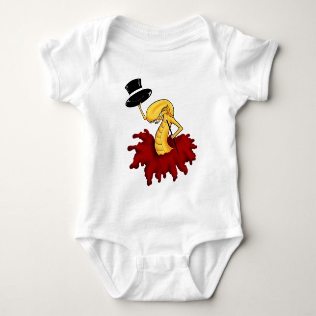 Chestburst Alien Baby Bodysuit (Front)