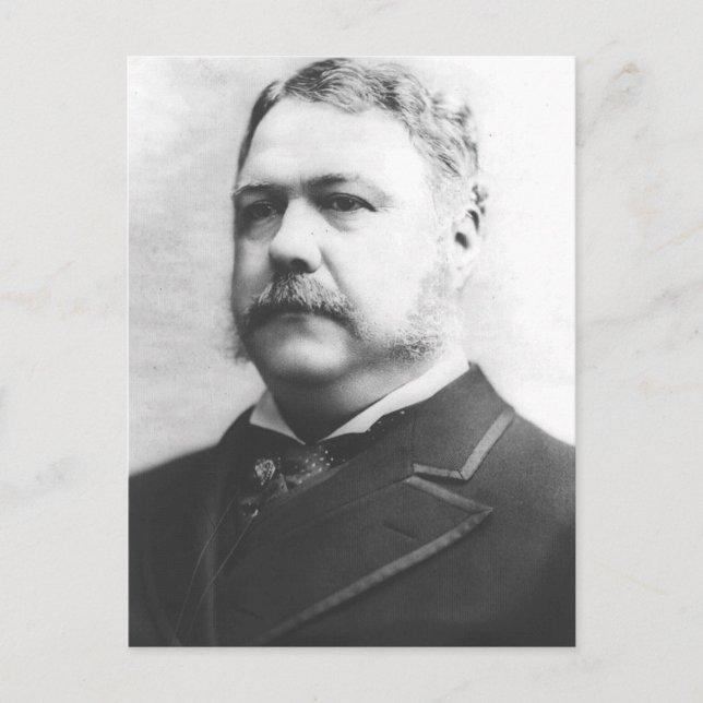Chester A. Arthur 21 Postcard (Front)