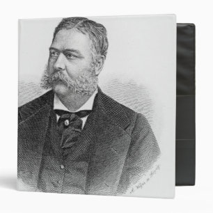Chester Alan Arthur , engraved by A. Weger Binder