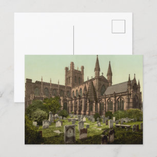 Chester Cathedral, Cheshire, England Postcard