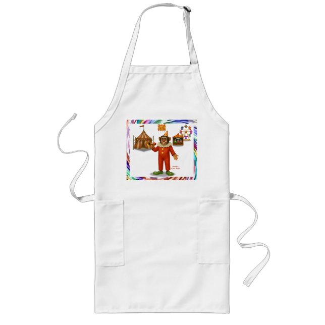 Chester, circus clown long apron (Front)