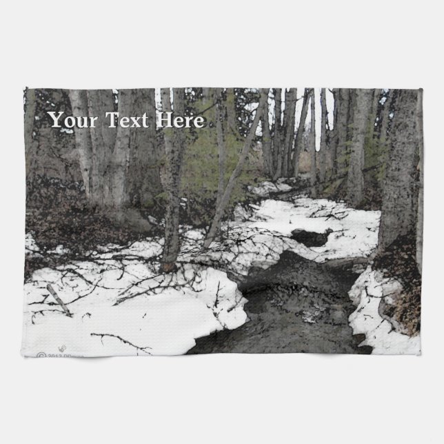 Chester Creek Two Kitchen Towel (Horizontal)