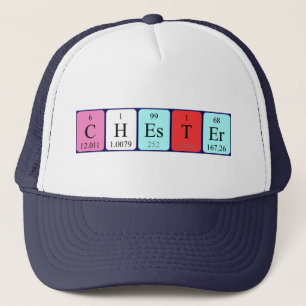 Chester periodic table name hat