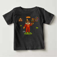 Chester the chimp clown