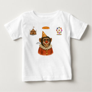 Chester the chimp clown baby T-Shirt