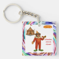 Chester the chimp clown