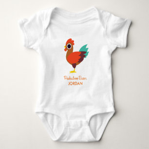 Chester the Rooster Baby Bodysuit