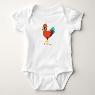 Chester the Rooster Baby Bodysuit