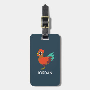 Chester the Rooster Luggage Tag