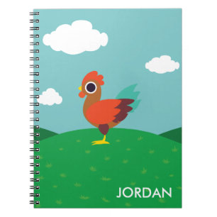 Chester the Rooster Notebook