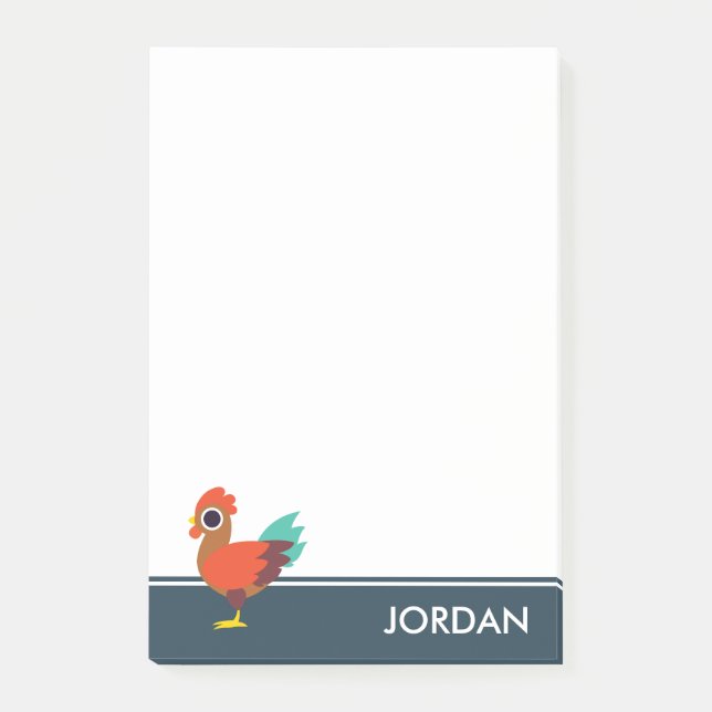 Chester the Rooster Post-it Notes (Front)