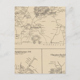 Chesterfield, Cheshire Co Postcard