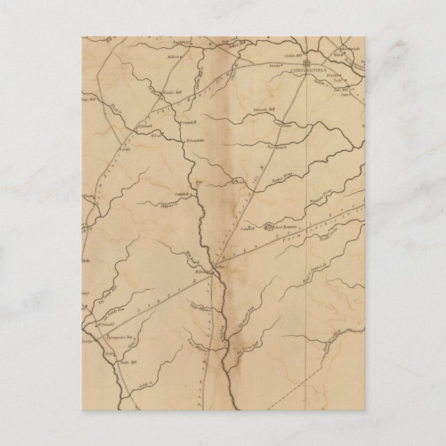 Chesterfield District, South Carolina Postcard (Front)