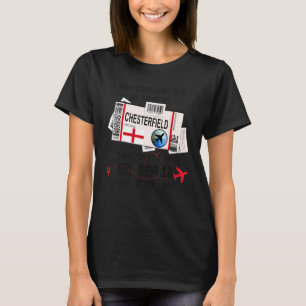 Chesterfield Girl Chesterfield Boarding Pass Chest T-Shirt